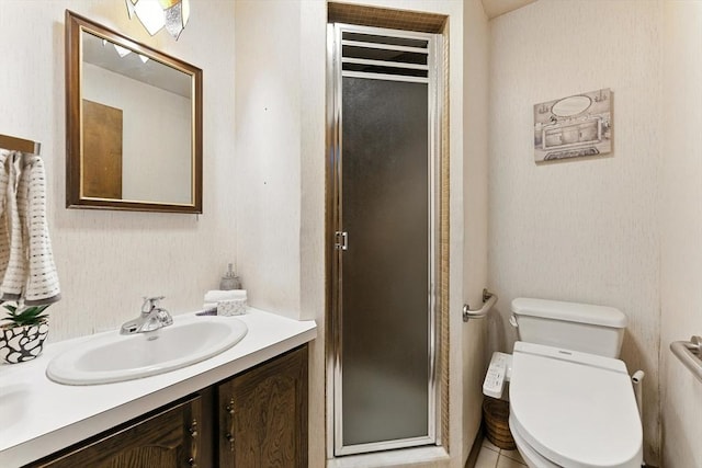 26 Ashfield Ln, South Hadley, MA 01075 - bathroom featuring vanity and a stall shower
