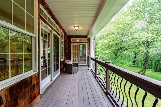 9 Windsor Ln, East Longmeadow, MA 01028 - view of wooden deck