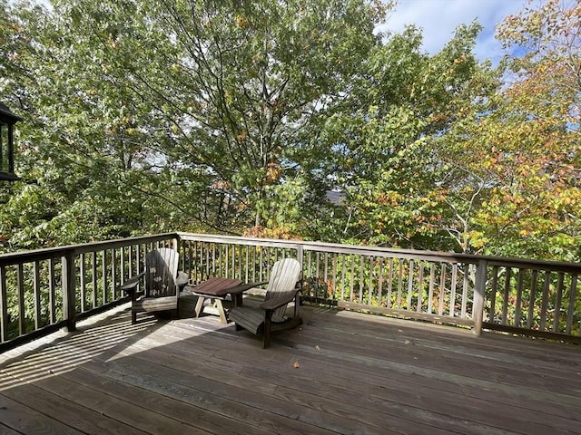 9201 Mountainside Dr Unit 9201, Hancock, MA 01237 - view of wooden deck