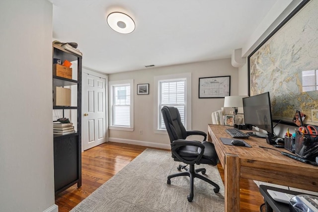 16 Squanto Rd, Weymouth, MA 02191 - office with wood finished floors and baseboards