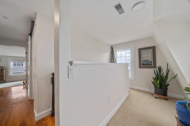 16 Squanto Rd, Weymouth, MA 02191 - corridor featuring an upstairs landing and lofted ceiling