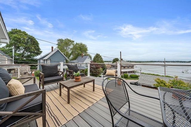 16 Squanto Rd, Weymouth, MA 02191 - view of wooden terrace