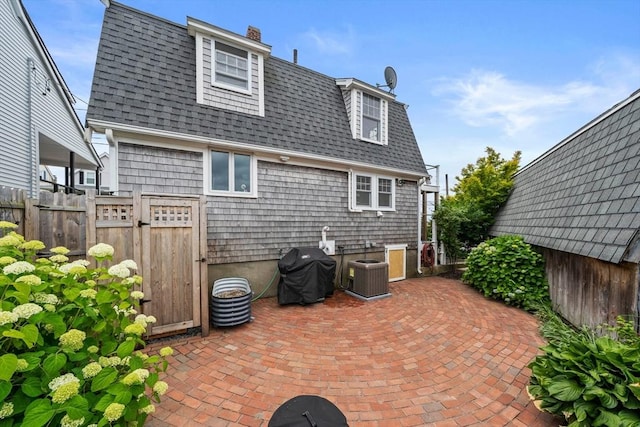 16 Squanto Rd, Weymouth, MA 02191 - view of patio / terrace featuring grilling area and a gate