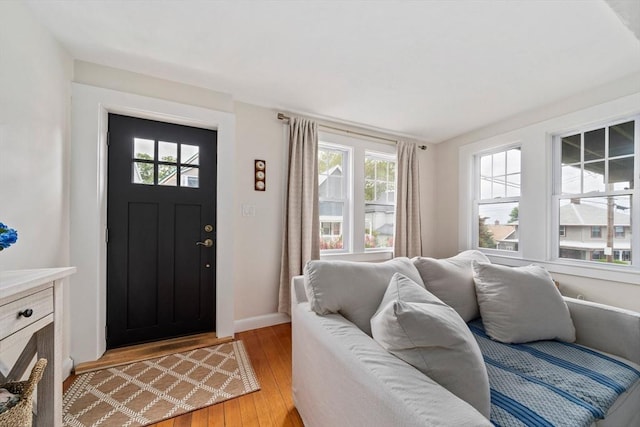 16 Squanto Rd, Weymouth, MA 02191 - foyer featuring healthy amount of natural light and light wood-style flooring