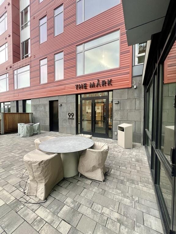 99 Sumner St Unit 503, Boston, MA 02128 - view of patio / terrace