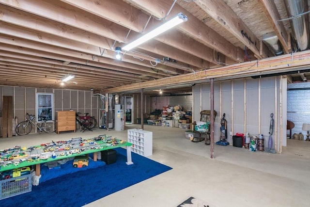 3 Ethan Cir, South Hadley, MA 01075 - unfinished below grade area featuring gas water heater