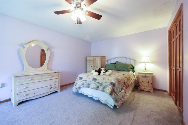 439 S St Unit A, Plainville, MA 02762 - bedroom with carpet and a ceiling fan