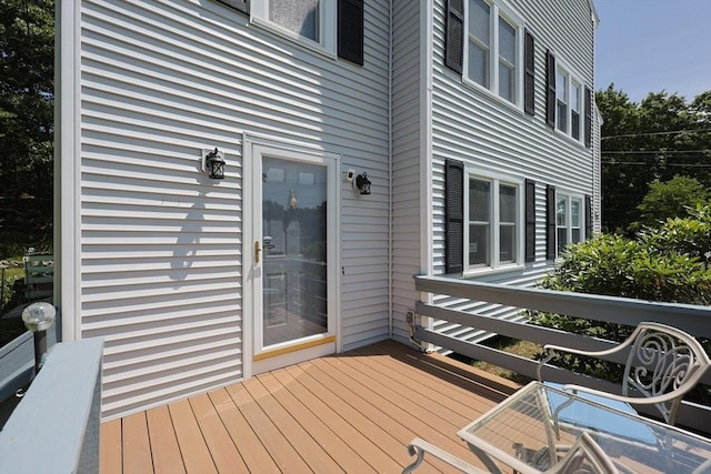 439 S St Unit A, Plainville, MA 02762 - view of wooden deck