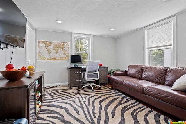 28 Gardner St, Arlington, MA 02474 - office space featuring carpet, recessed lighting, and baseboards