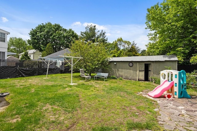 28 Gardner St, Arlington, MA 02474 - view of yard with a playground