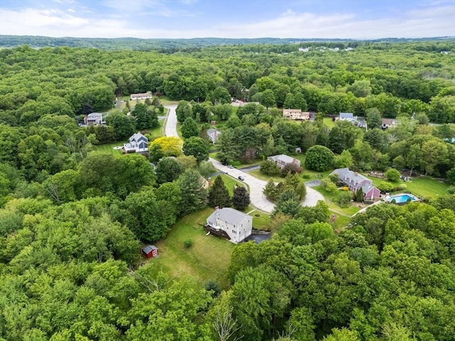 8 Brian Cir, Grafton, MA 01519 - aerial view of a heavily wooded area