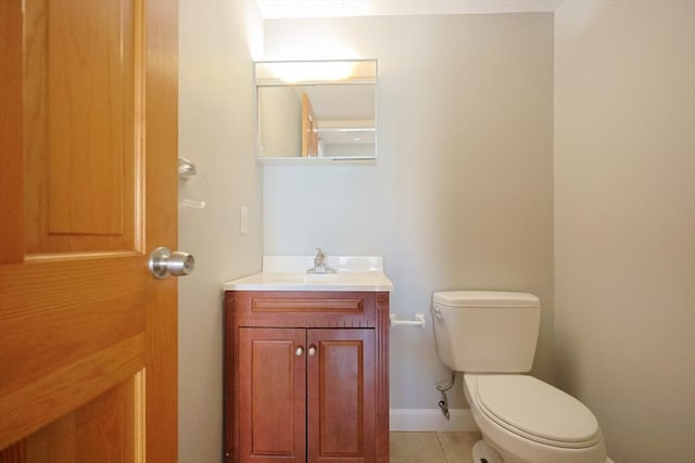 872 Massachusetts Ave Unit 401, Cambridge, MA 02139 - half bath featuring tile patterned flooring and vanity