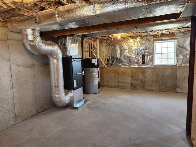 53 Kelly Ln, Lynn, MA 01904 - below grade area with water heater