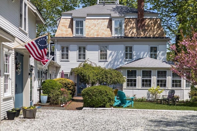 view of back of property