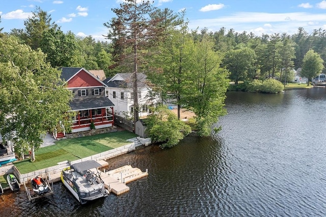 33 N Shore Rd, Westminster, MA 01473 - dock featuring a water view
