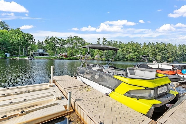 33 N Shore Rd, Westminster, MA 01473 - dock featuring a water view and view of scattered trees