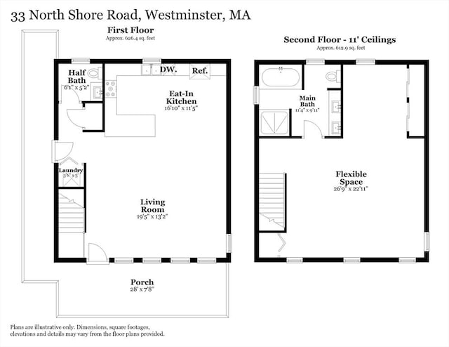 33 N Shore Rd, Westminster, MA 01473 - view of home floor plan