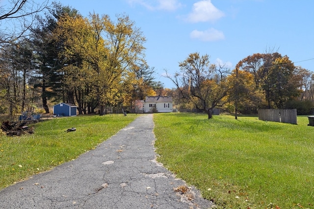 view of yard