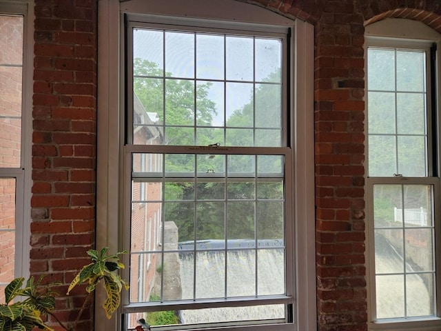 124 College St Unit 20, South Hadley, MA 01075 - detailed view of brick wall