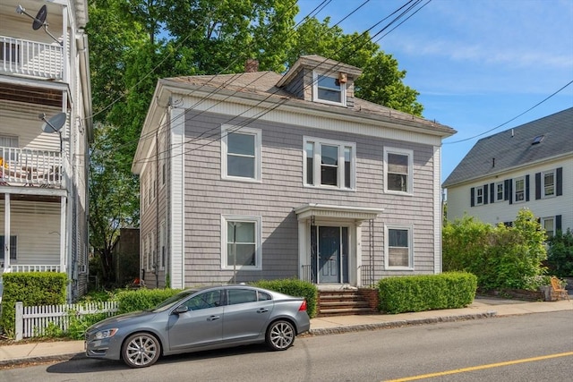 14 Forest Ave, Salem, MA 01970 - view of front facade featuring a chimney