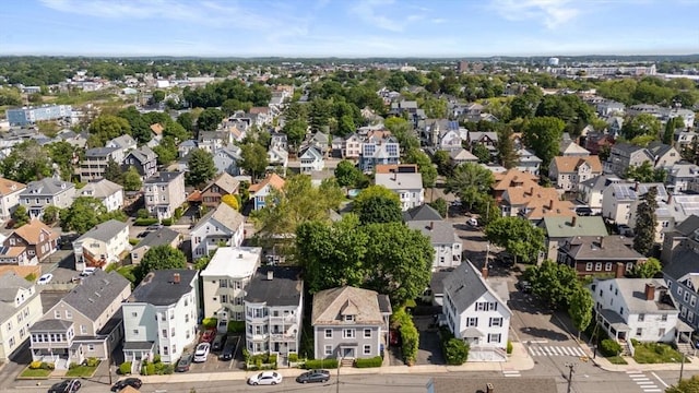 14 Forest Ave, Salem, MA 01970 - aerial overview of property's location with nearby suburban area
