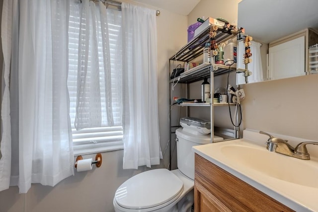 72 Wright St, Stoneham, MA 02180 - bathroom with toilet and vanity