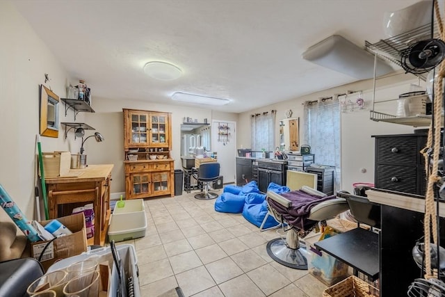 72 Wright St, Stoneham, MA 02180 - misc room with light tile patterned flooring and plenty of natural light