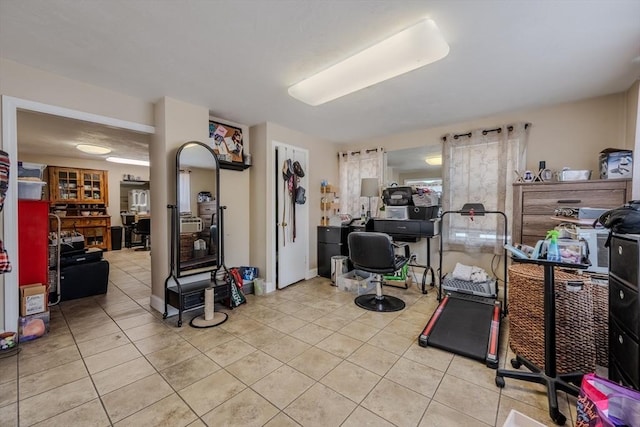 72 Wright St, Stoneham, MA 02180 - office with light tile patterned floors