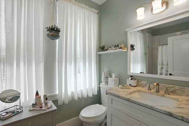 132 High St Unit B, Newburyport, MA 01950 - bathroom with vanity and toilet