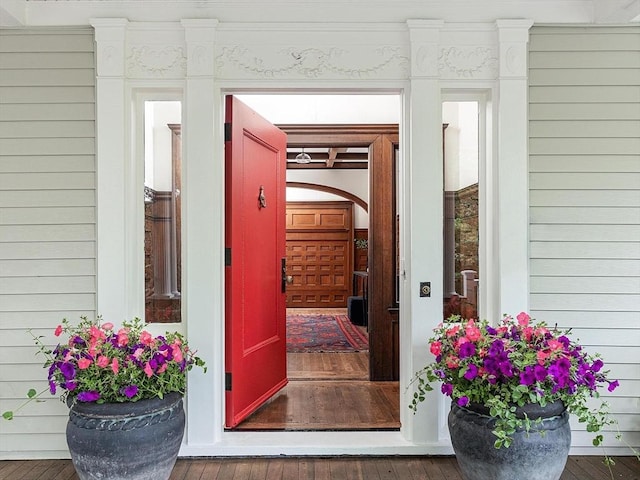 151 Salisbury Rd, Brookline, MA 02445 - doorway to property