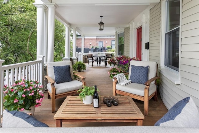 151 Salisbury Rd, Brookline, MA 02445 - wooden terrace with outdoor dining area