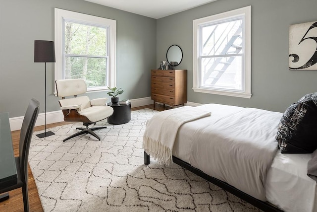 151 Salisbury Rd, Brookline, MA 02445 - bedroom with wood finished floors and baseboards