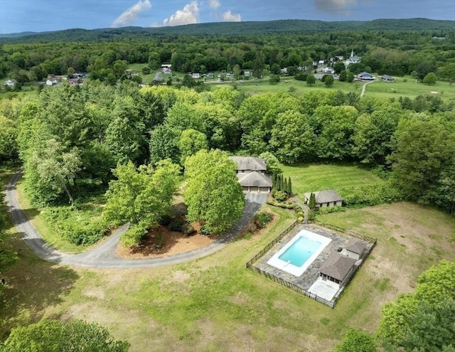 201 Main Rd, Williamsburg, MA 01039 - view of property location featuring a heavily wooded area and a pool