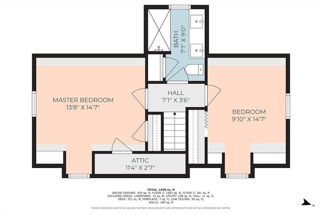 9 Oak St, Wayland, MA 01778 - floor plan / room layout