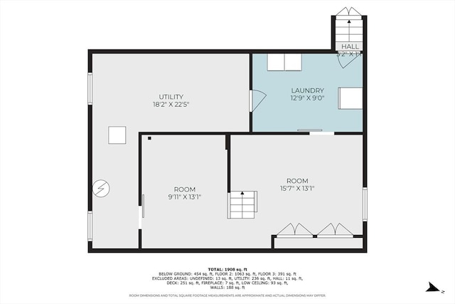 9 Oak St, Wayland, MA 01778 - room layout