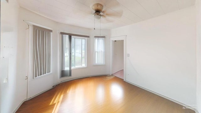 1-3 River Pl, Methuen, MA 01844 - unfurnished room with wood finished floors and a ceiling fan