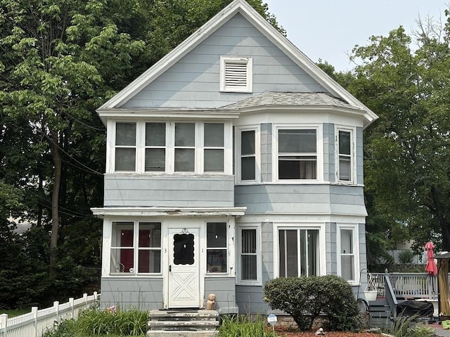 1-3 River Pl, Methuen, MA 01844 - view of front of home featuring a deck