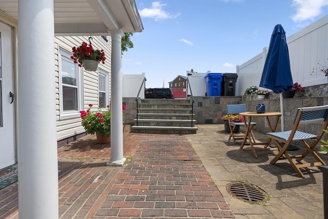39 School St Unit 39, Brookline, MA 02446 - view of patio