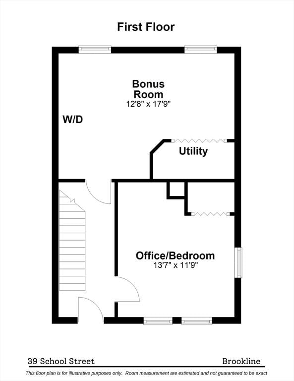 39 School St Unit 39, Brookline, MA 02446 - property floor plan