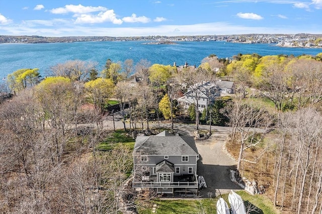 3 Toronto Ave, Gloucester, MA 01930 - aerial view of property and surrounding area featuring a large body of water
