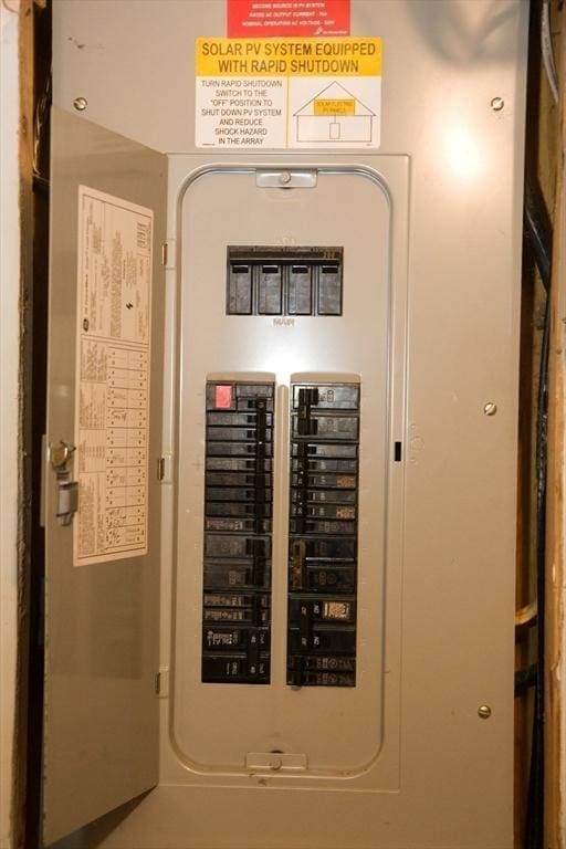 utilities with electric panel