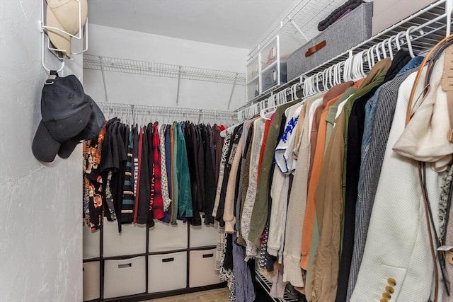 view of spacious closet