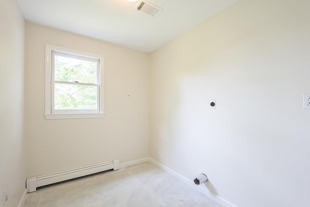 37 Annetta Rd, Ashland, MA 01721 - spare room with baseboard heating, baseboards, and light carpet