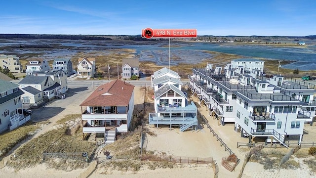 498 N End Blvd, Salisbury, MA 01952 - aerial perspective of suburban area