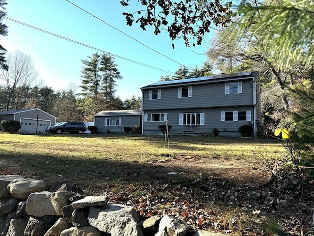 view of back of property