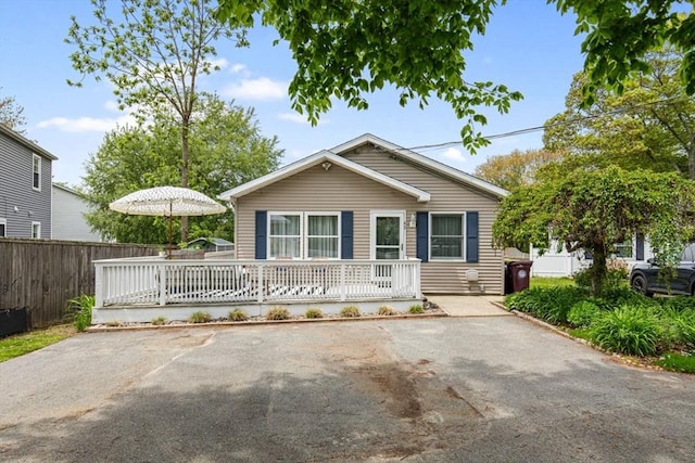 42 Guillotte St, Acushnet, MA 02743 - view of front facade with fence