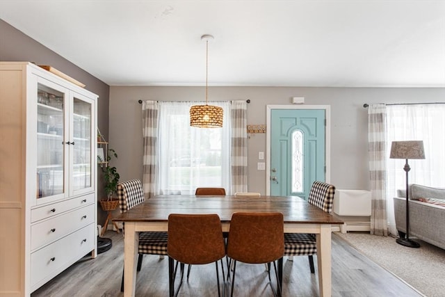 42 Guillotte St, Acushnet, MA 02743 - dining room with light wood finished floors