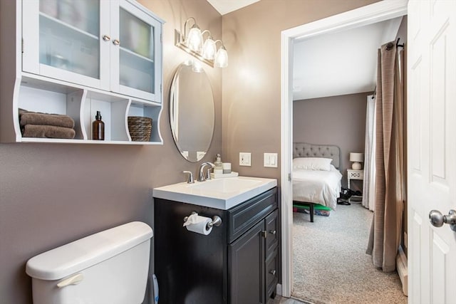 42 Guillotte St, Acushnet, MA 02743 - bathroom featuring vanity, toilet, and ensuite bath