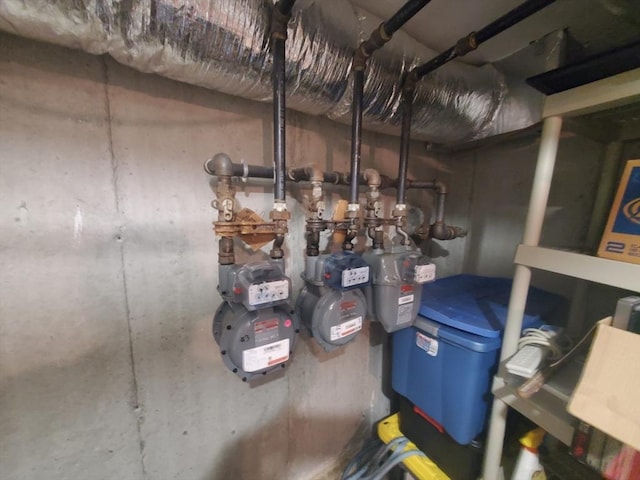 279-279A Dorchester St, Boston, MA 02127 - utility room featuring gas meter