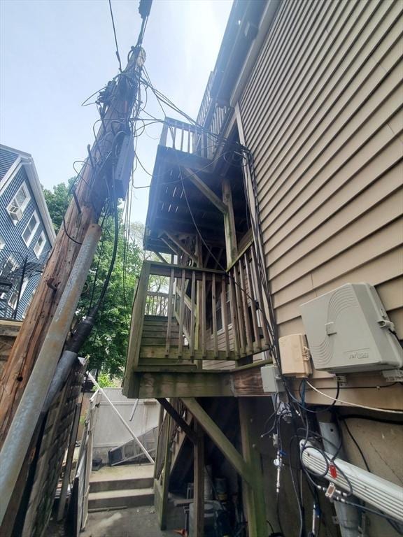 279-279A Dorchester St, Boston, MA 02127 - view of property exterior featuring stairway